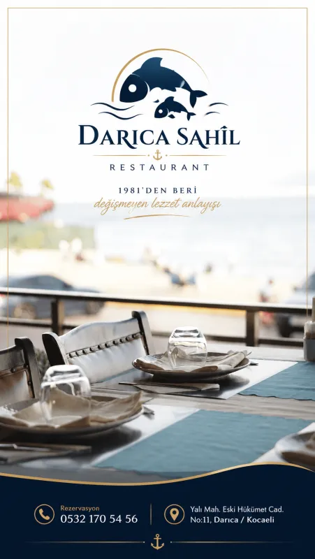 Darıca Sahil Restaurant tasarımı